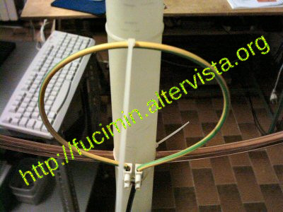 coupling loop for magnetic loop antenna
