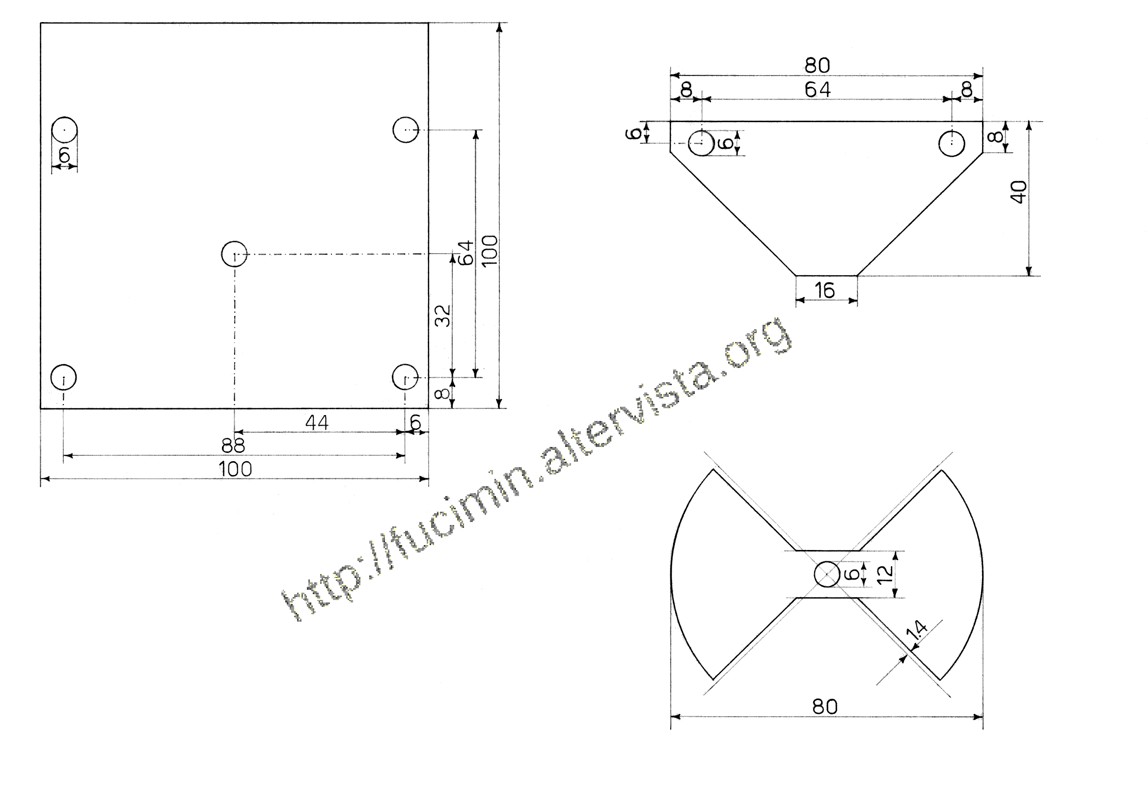 design of the homemade butterfly capacitor